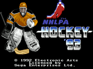 NHLPA Hockey '93 screenshot 4 for Sega Genesis